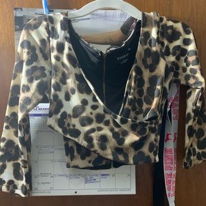 Bebe crop top